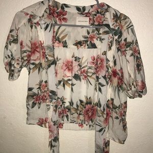 american eagle wrap shirt